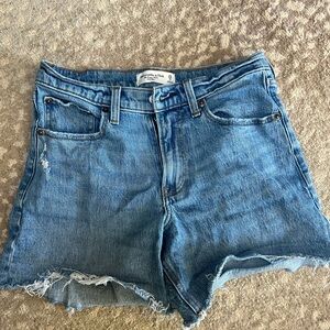 Women's Blue Denim Shorts